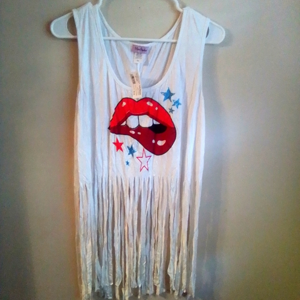 Miss Popular fringe tank